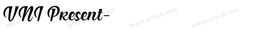 VNI Present字体转换